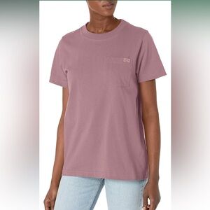 Dickies Womens Short Sleeve Heavyweight Pocket T-Shirt